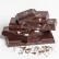 Dunkle Schokolade mit Fucus und rosa Salz, 45 g