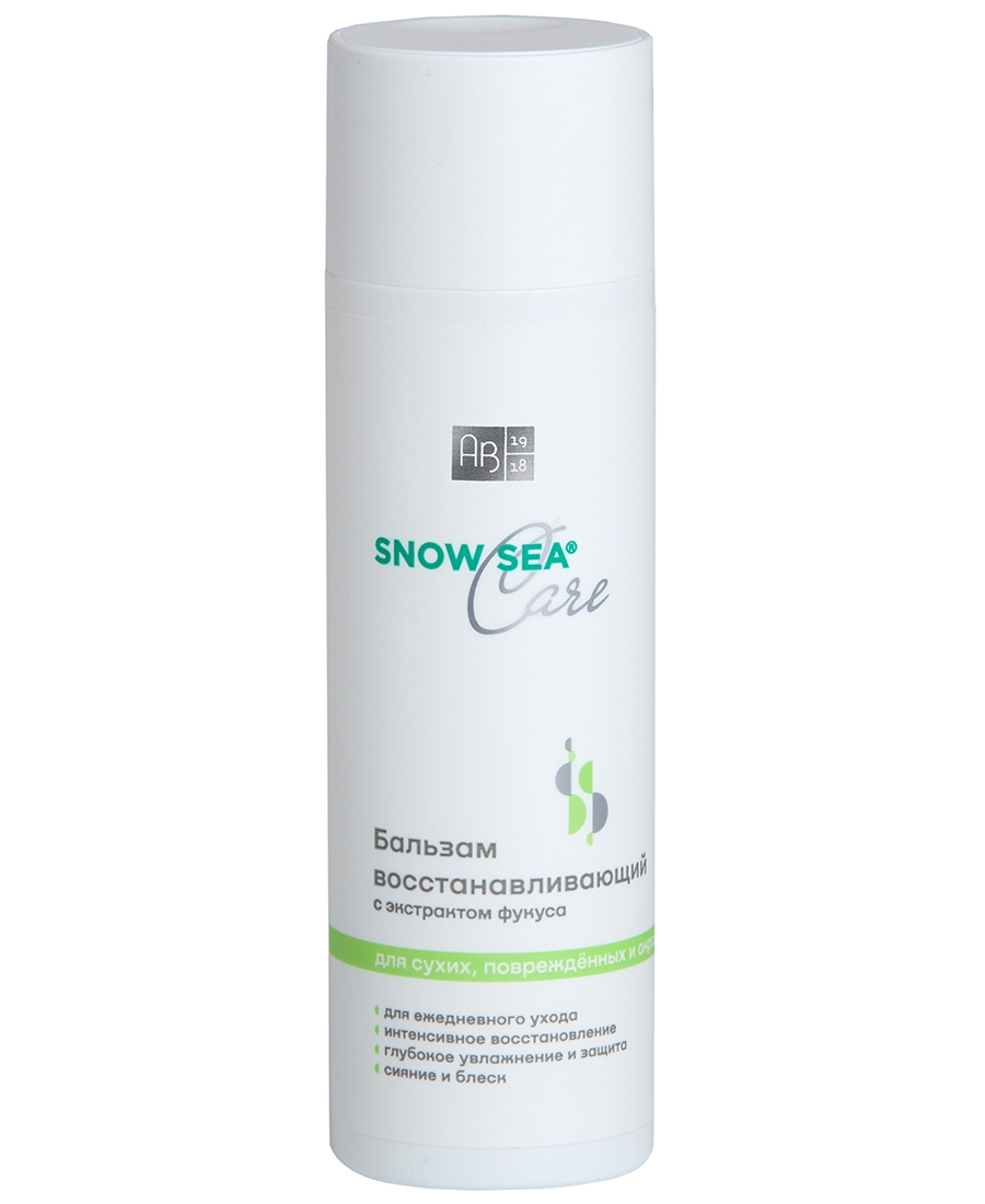Бальзам восстанавливающий с экстрактом фукуса для сухих, поврежденных и окрашенных волос SNOW SEA® Care, 200 мл