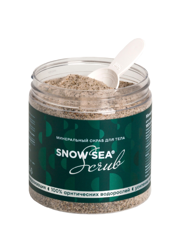 Минеральный скраб для тела SNOW SEA® Scrub, 500 г. - фото 10