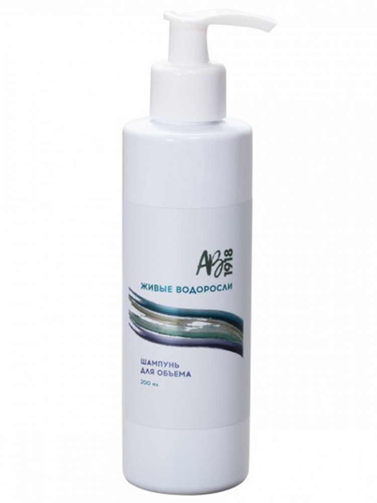 LIVING ALGAE volumizing shampoo, 200 ml
