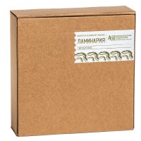 Ламинария дробленая 1 кг (коробка), Kelp, водоросли беломорские пищевые