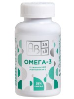 Омега-3 с ламинарией и витамином Е, 60 капсул
